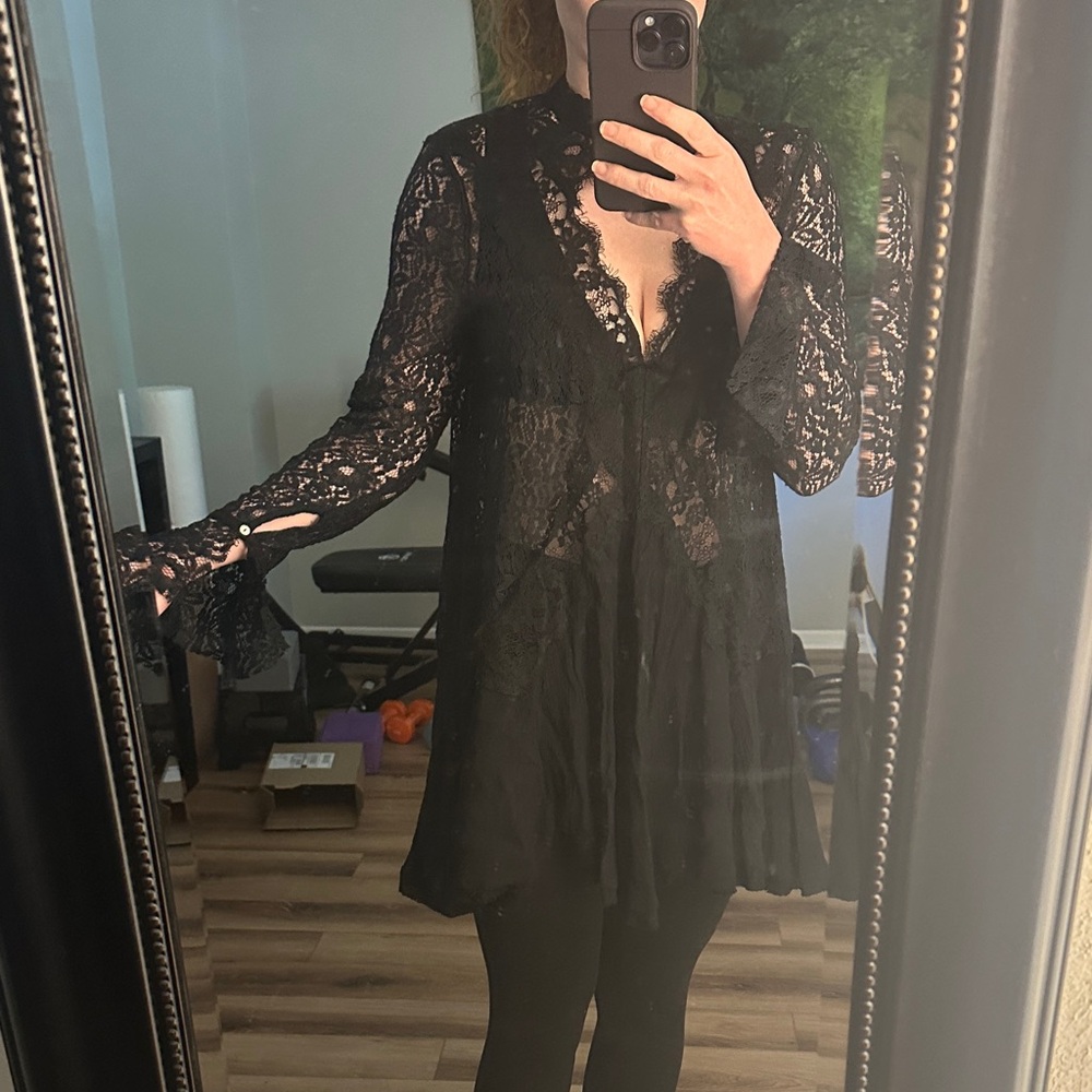 Free People Lace Dress/Tunic